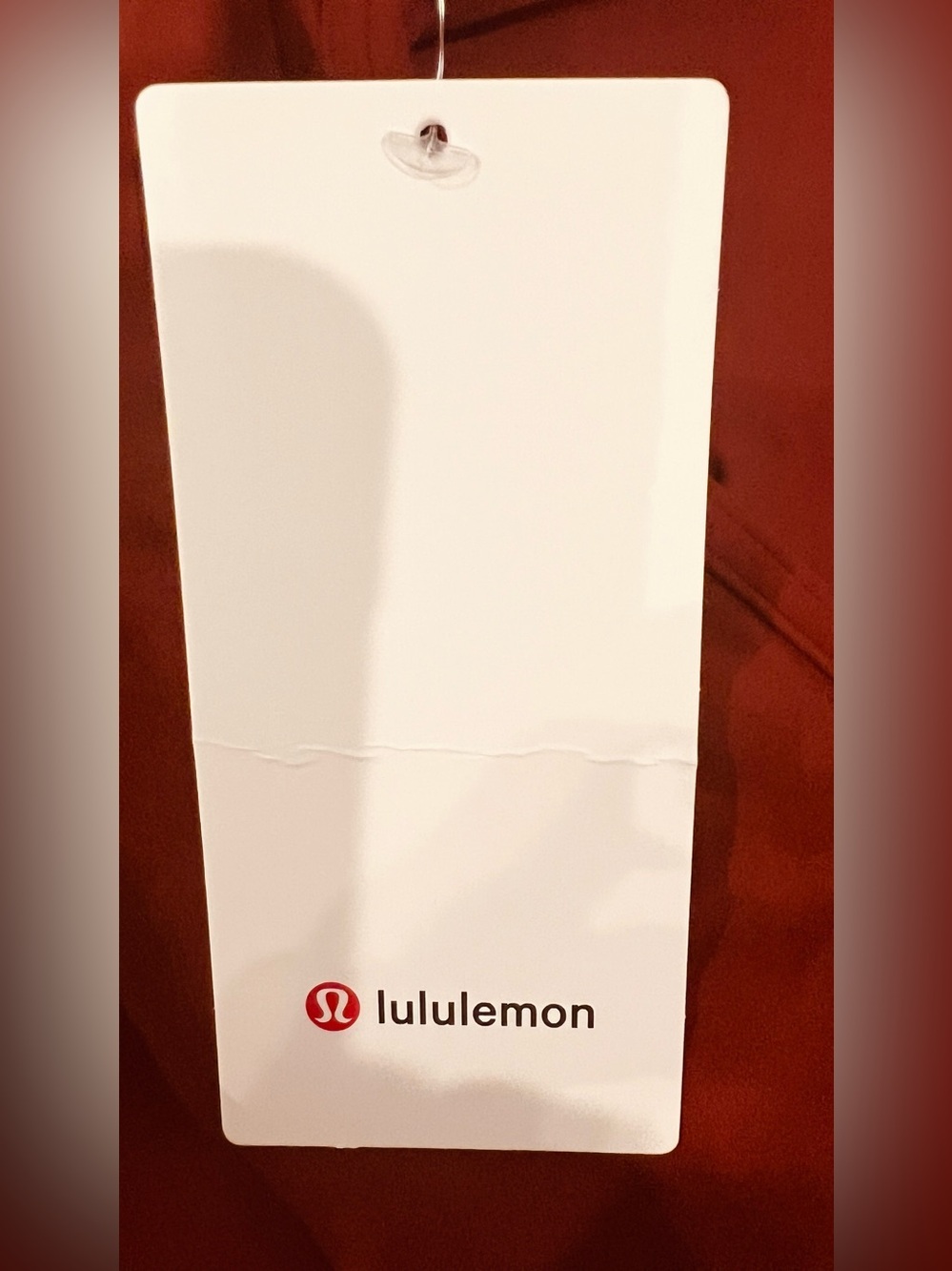Lululemon Flow Y Dress Nulu Built In Shorts Cranberry Charm Size Medium NWT - Picture 9 of 10